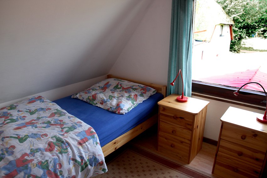Schlafbereich, Einzelbett, © Christian Rehberg