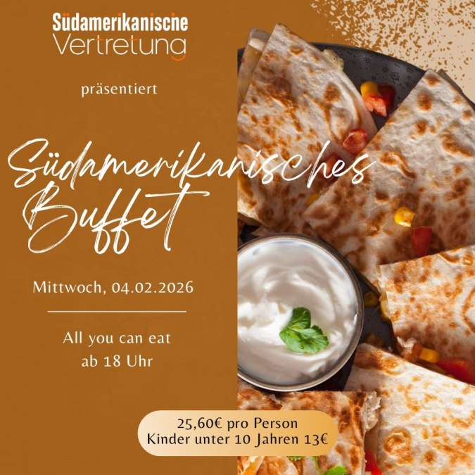 S&Uuml;DAMERIKANISCHES B&Uuml;FFET, &copy; SAV