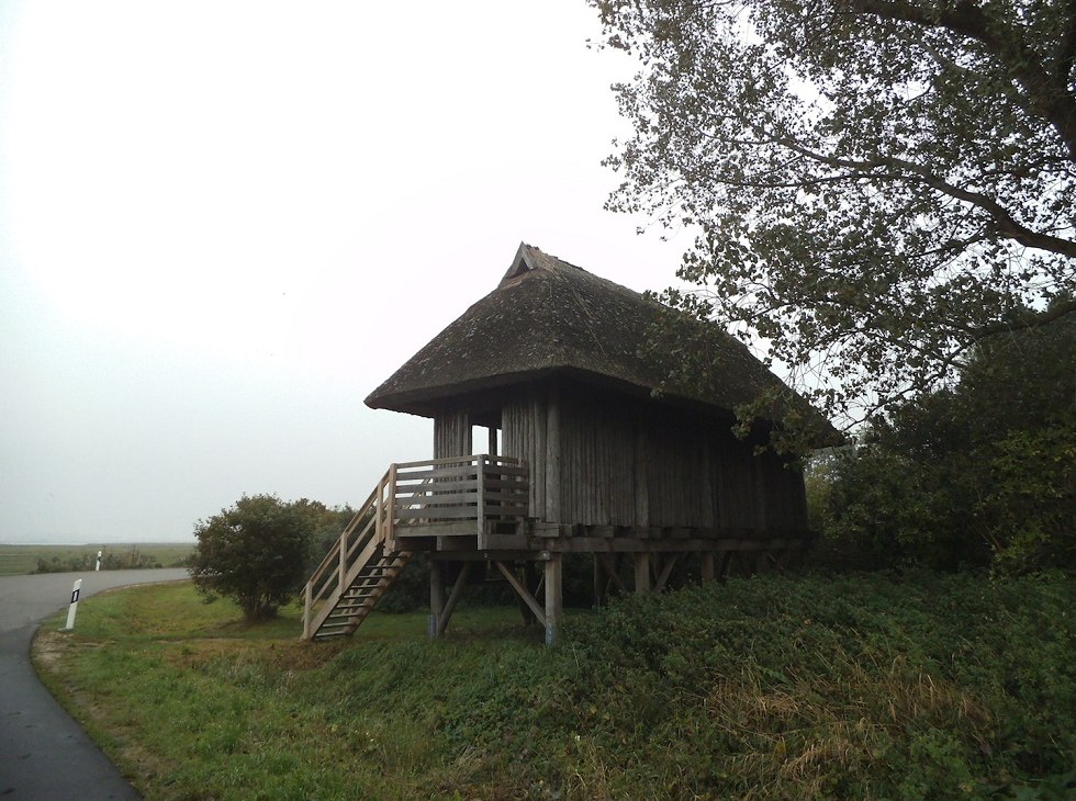 Tankow vogelobservatieplatform op het eiland Ummanz, &copy; Tourismuszentrale R&uuml;gen