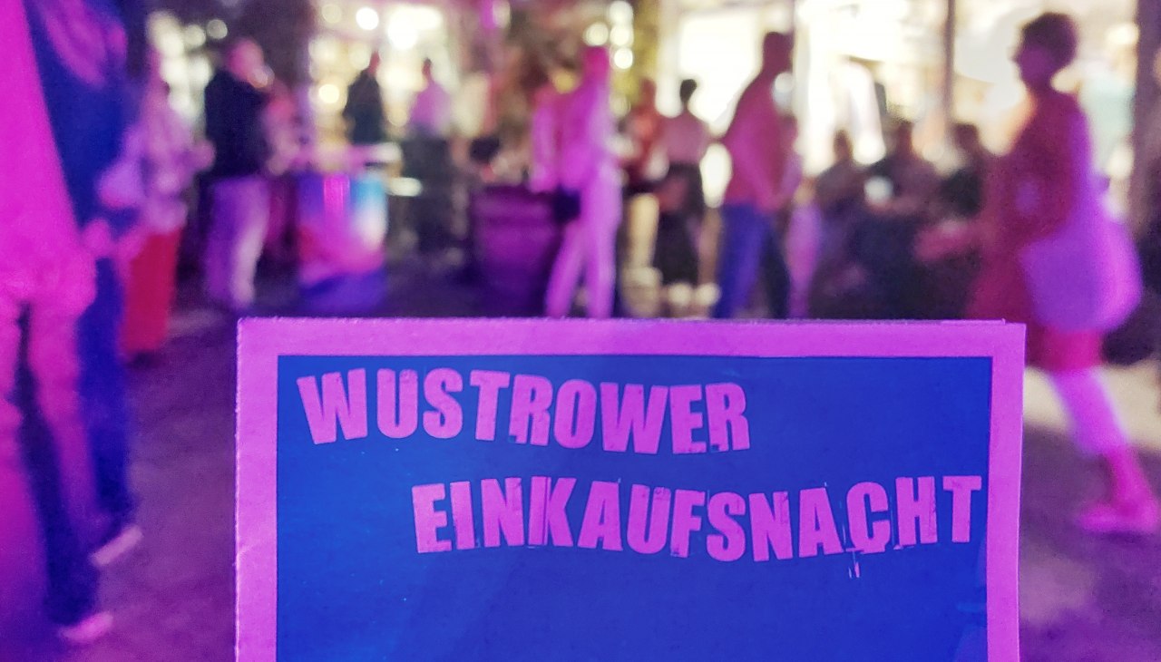 Wustrower Einkaufsnacht, © Kevin Schiemann / KVW Wustrow