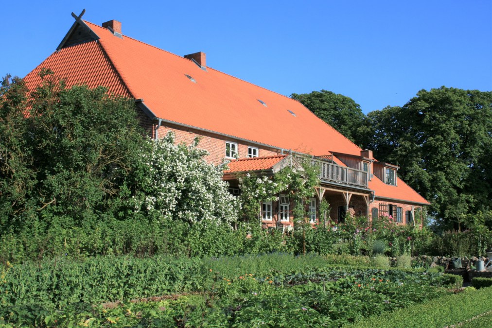 Gemüsegarten mit alten Kulturpflanzen., © Dirk Endrulat Gemüsegarten mit alten Kulturpflanzen., © Dirk Endrulat