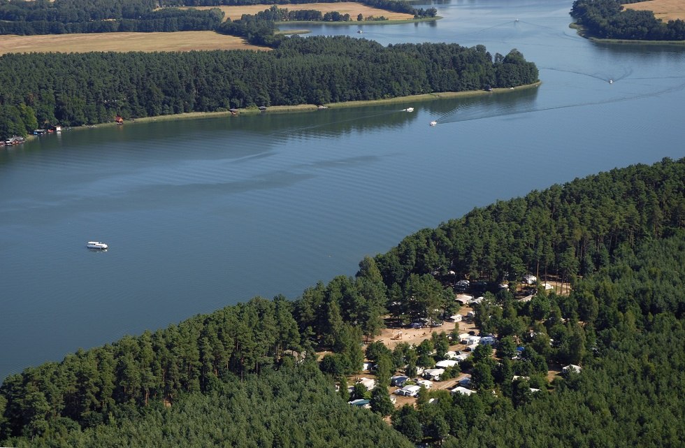 Naturcamping am Gro&szlig;en P&auml;litzsee // &copy; Haveltourist