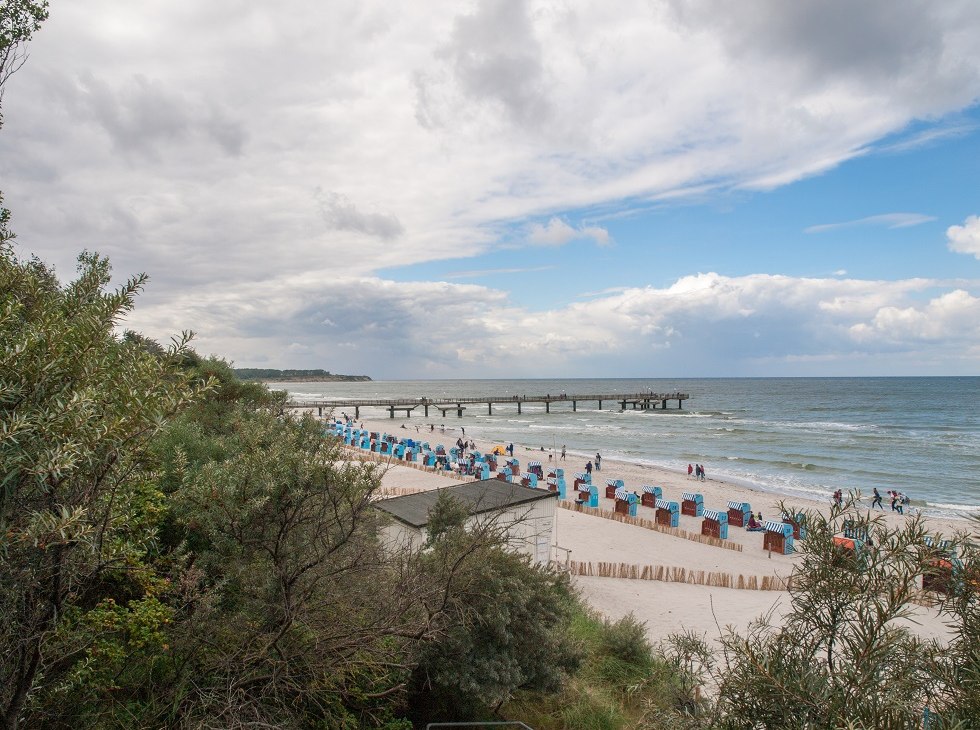 Blick auf die Ostsee und die Reriker Seebr&uuml;cke, &copy; Frank Burger