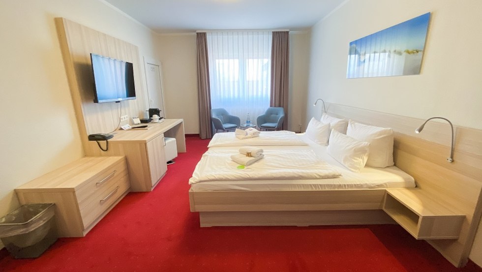 Doppelzimmer Komfort im Hotel "Am Alten Strom", &copy; Hotel "Am Alten Strom"