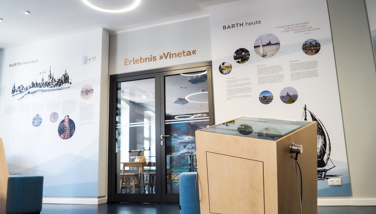 Barth-Information im Vineta-B&uuml;rgerhaus, &copy; Stadt Barth
