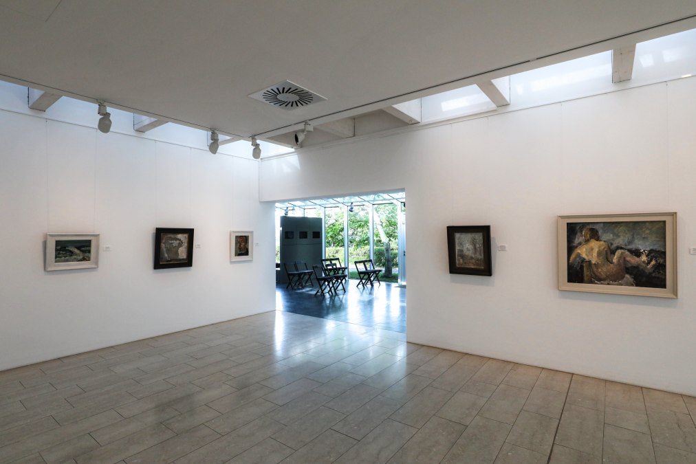 Austellungsraum im Atelier Otto Niemeyer-Holstein, &copy; TMV/Nikulski