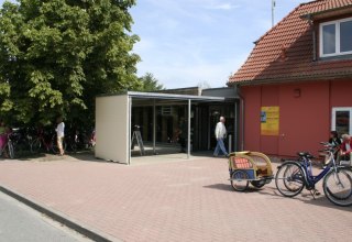 Die Nationalpark-Information des M&uuml;ritz-Nationalparks in Federow // &copy; Nationalpark-Information Federow