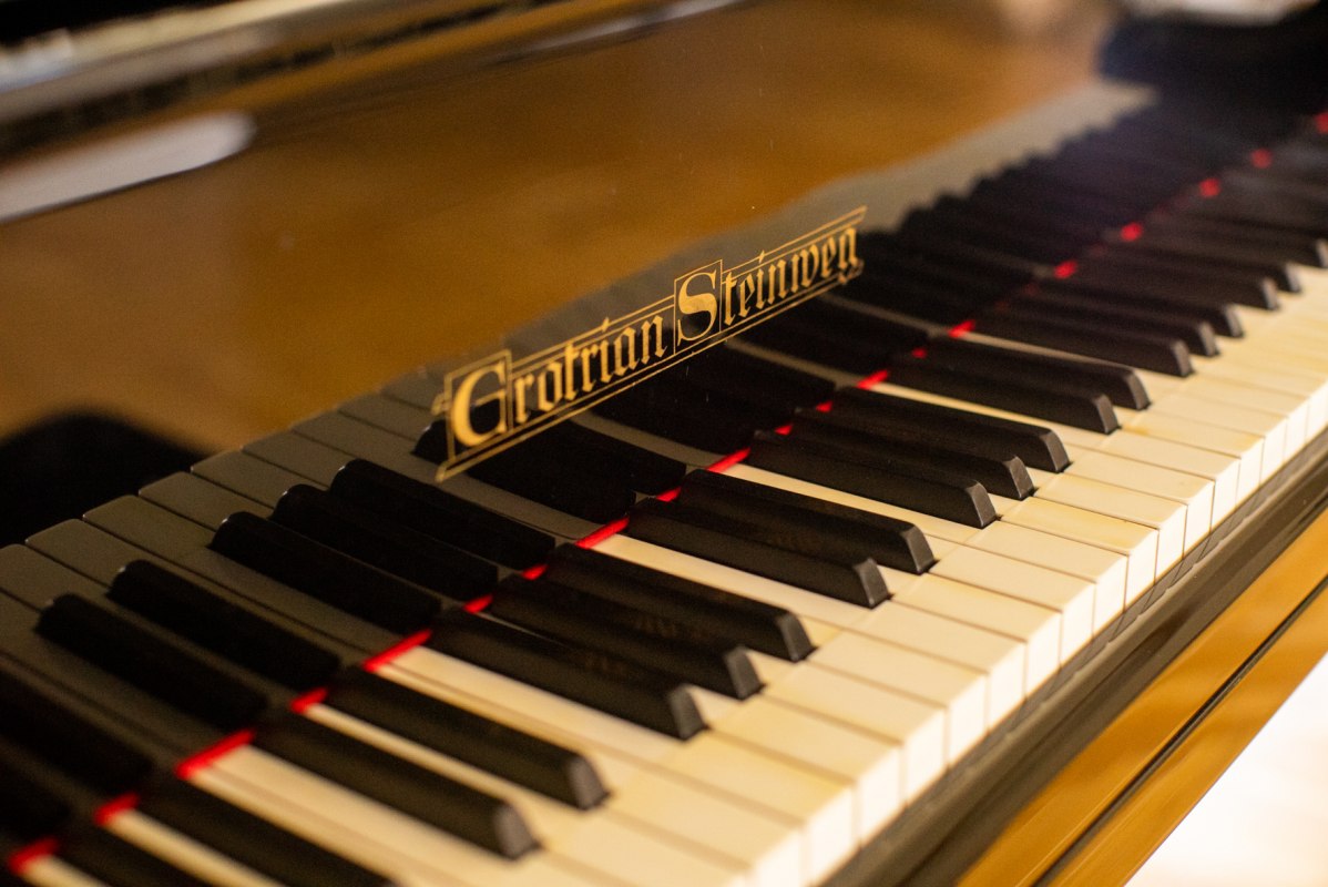 Piano in kasteel Daschow // &copy; A. Hamann