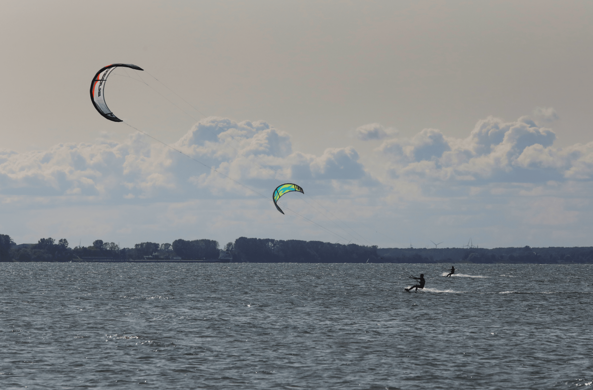 Kitesurfer // &copy; TMV/Gohlke