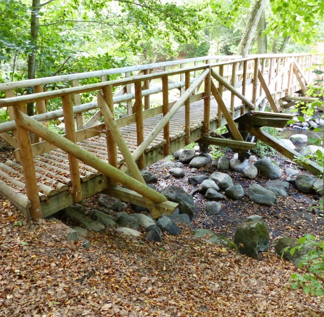 Br&uuml;cke im Warnowtal bei Gro&szlig; G&ouml;rnow, &copy; Naturpark Sternberger Seenland