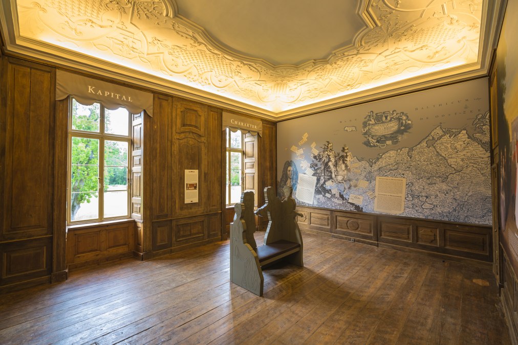 Ausstellungsraum im Museum Schloss Bothmer, &copy; SSGK MV / Timm Allrich