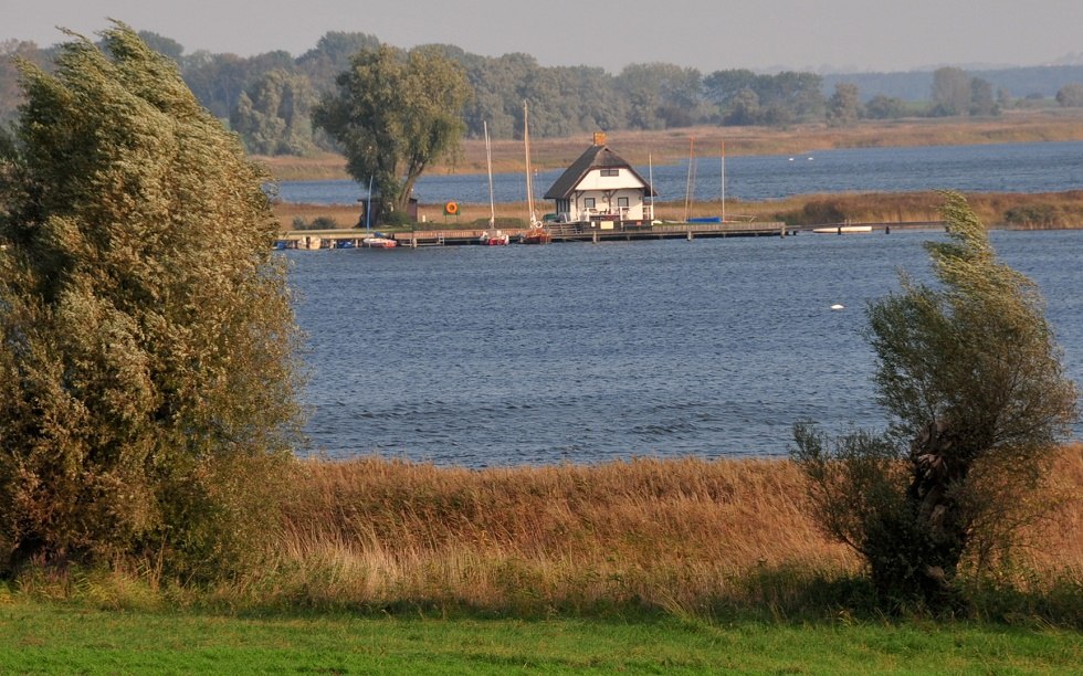 Havenzicht Grubnow op het eiland R&uuml;gen // &copy; Tourismuszentrale R&uuml;gen