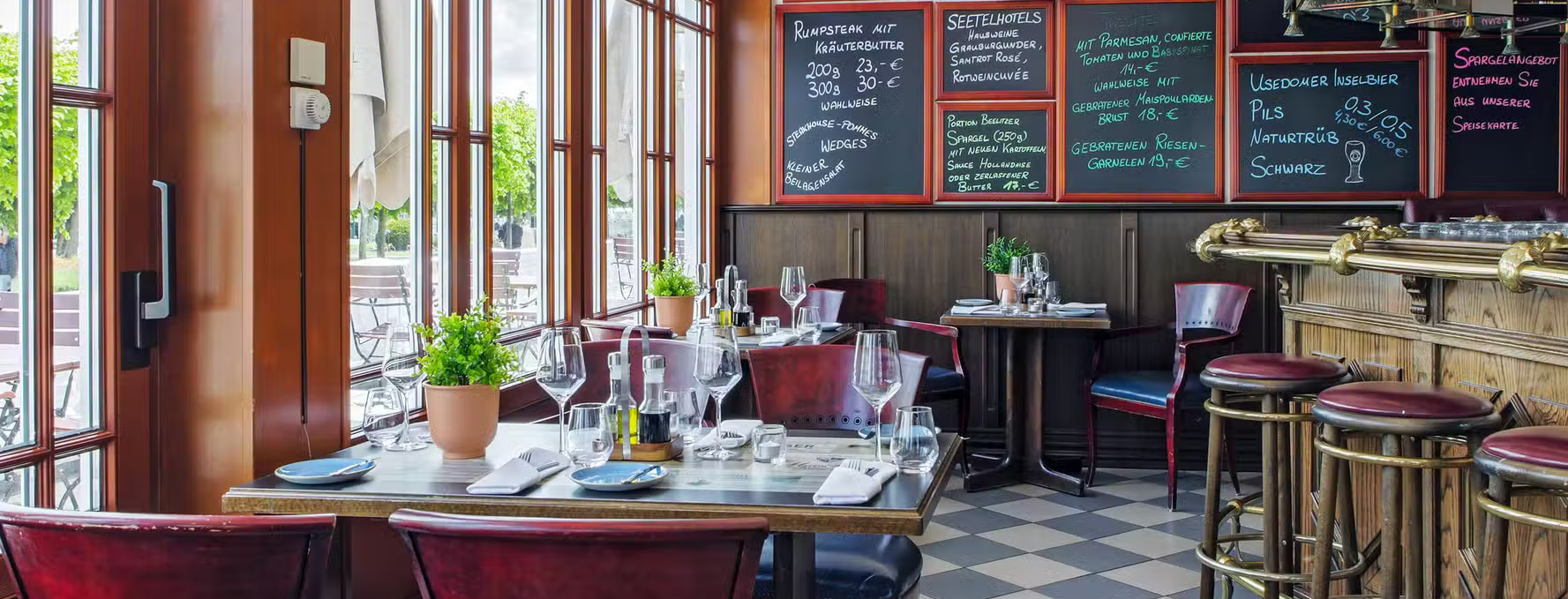 TMV/Sei-Gast-2026_Restaurant-La-Brasserie_Ahlbeck_C_SEETELHOTEL-Ahlbecker-Hof, &copy; SEETELHOTEL Ahlbecker Hof