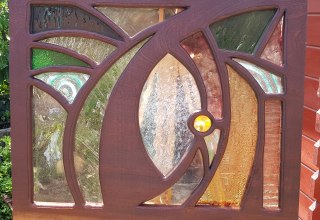 Durchblicke- Holz und Glas vereinigen sich, &copy; Heiner Drews