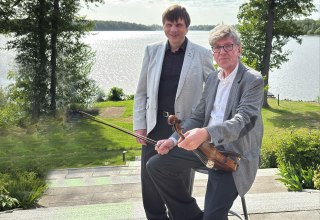 Thorsten Rosenbusch und Dr. Eckart Möbius (v.l.n.r.) // © Norbert Becker Thorsten Rosenbusch und Dr. Eckart Möbius (v.l.n.r.) // © Norbert Becker