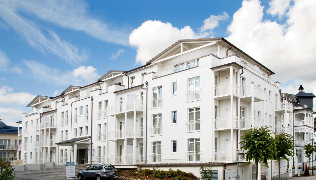 Aussenansicht, &copy; nymphe strandhotel & apartments GmbH & Co. KG