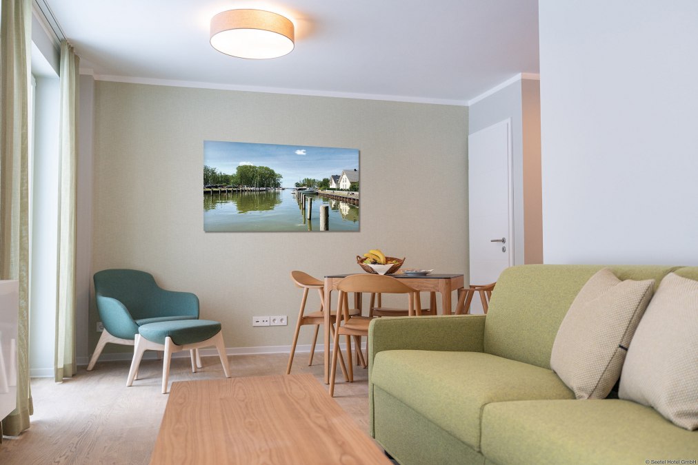 Zimmer im TUI SUNEO Kinderresort Usedom, © Seetel Hotel GmbH & Co. Betriebs-KG