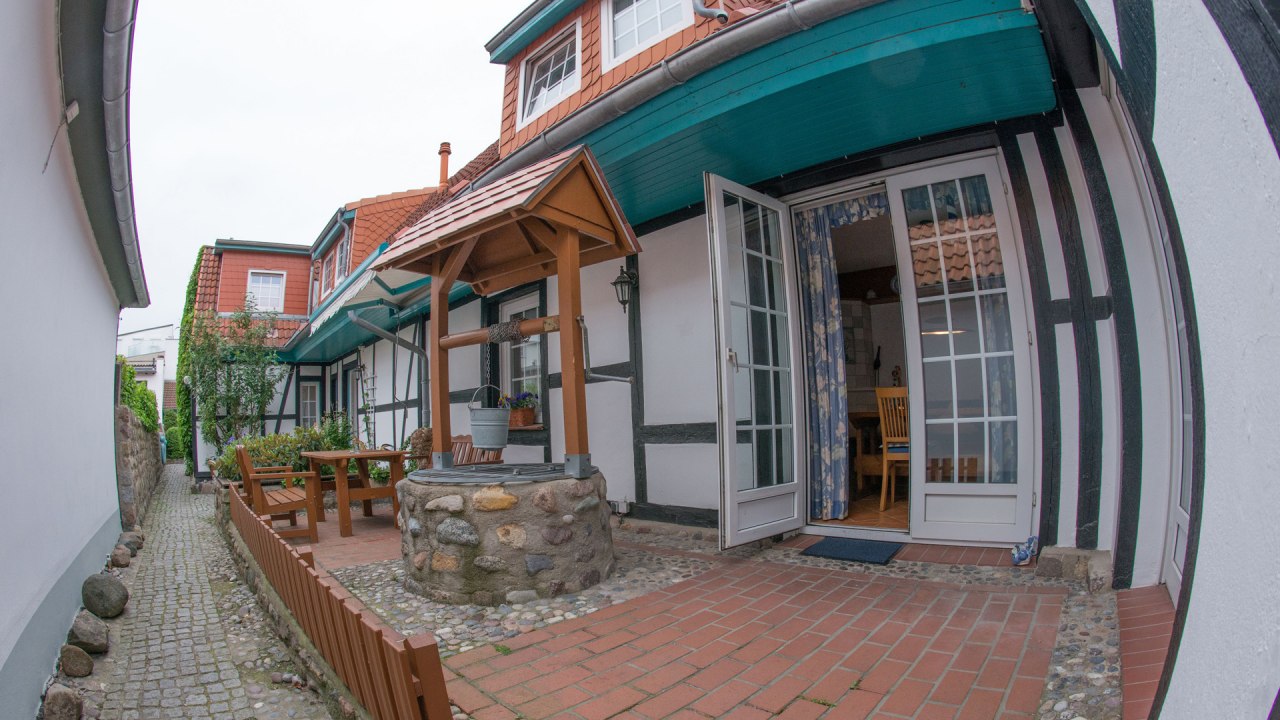 Vogel Hotel Appartements & Spa - Blick in den Innenhof // &copy; Vogel Hotel Appartements & Spa OHG