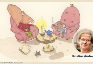 Kinderbuchlesung Kristina Andres : &raquo;Ein Jahr mit Maus und Eichhorn&laquo;, &copy; Kristina Andres (breitgestellt)