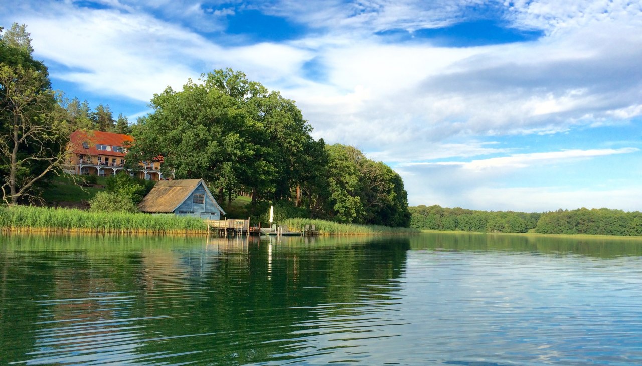 Ansicht vom See, © Seehotel Lichtenberg Ansicht vom See, © Seehotel Lichtenberg