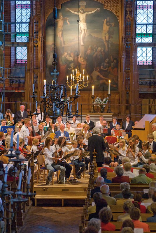 Konzert in der Kirche St. Marien Plau am See // &copy; Hendrik Silbermann