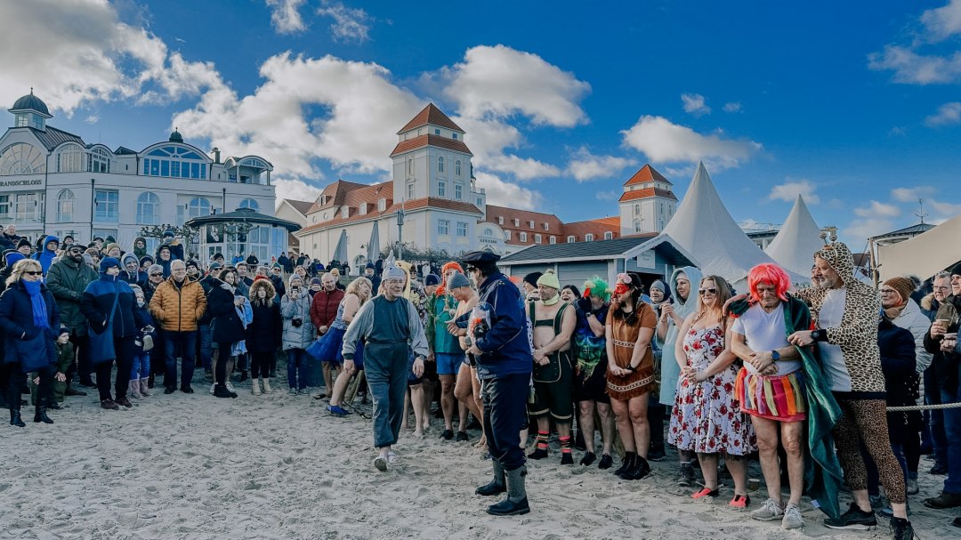 Binzer Eisbaden, © Binzer Bucht Tourismus Binzer Eisbaden, © Binzer Bucht Tourismus