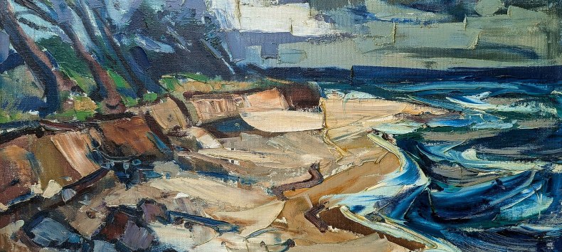 Tom Beyer "Am Strand", © Ralf Waschkau