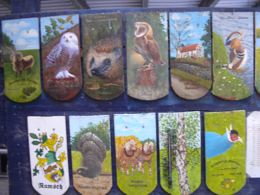 &Ouml;lgem&auml;lde auf Biberschwanz // &copy; Peter Ramsch