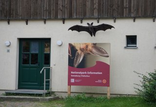 Hier gibt es Informationen über den Nationalpark und das Havelgebiet. // © Barbara Lüthi Herrmann Hier gibt es Informationen über den Nationalpark und das Havelgebiet. // © Barbara Lüthi Herrmann