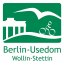 Logo fietspad Berlijn-Usedom, © TMV Logo fietspad Berlijn-Usedom, © TMV