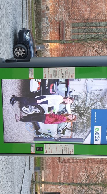 E-Ladestation-Ribnitz-Damgarten MarienKirche, &copy; Sabine Maus