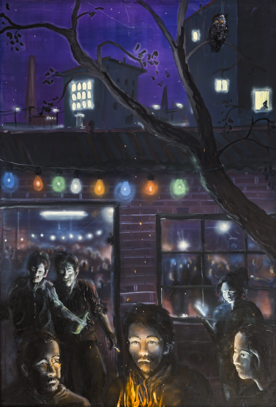 2021-22, Öl auf Leinwand, 280x190cm // © Adrian Mudder 2021-22, Öl auf Leinwand, 280x190cm // © Adrian Mudder