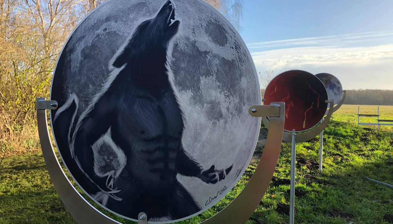 ... viel Wissenswertes rund um den Mond, © Mecklenburger ParkLand ... viel Wissenswertes rund um den Mond, © Mecklenburger ParkLand