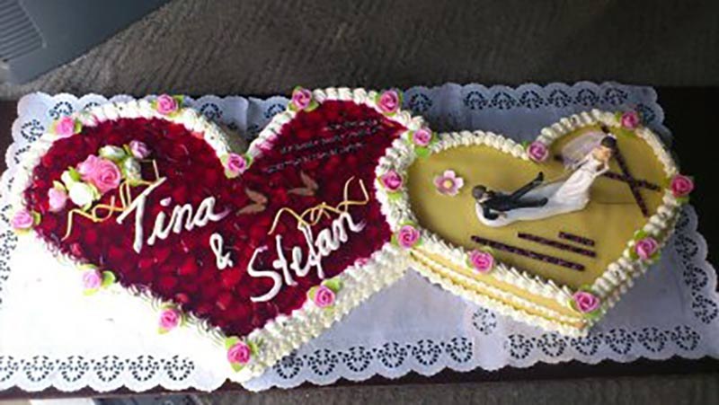 Für den schönsten Tag die schönste Torte, © Landbäckerei Heino Bastian Für den schönsten Tag die schönste Torte, © Landbäckerei Heino Bastian