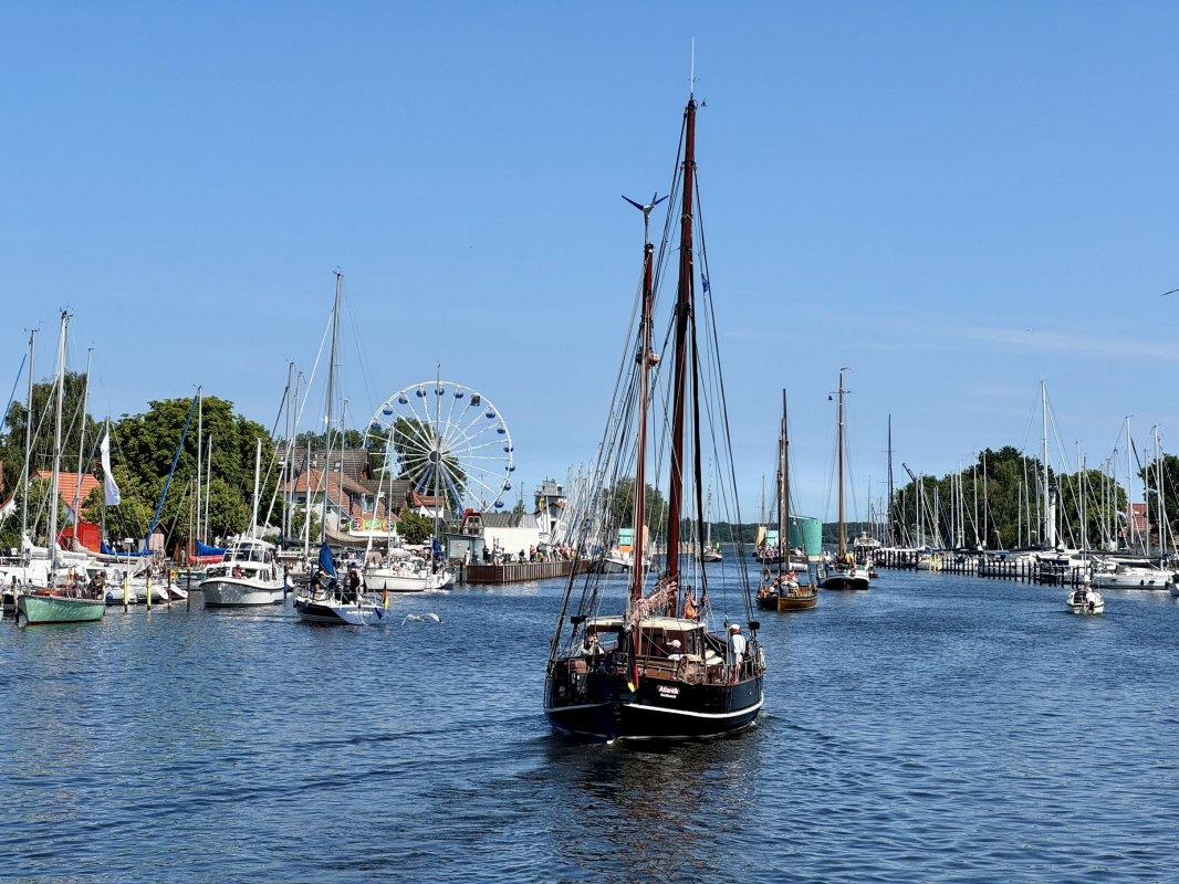 Die 37. Greifswalder Gaffelrigg findet am 18. Juli ab 13:00 Uhr statt. // &copy; Franziska Vopel