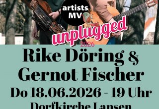 Rike D&ouml;ring und Gernot Fischer spiele das erste Mal gemeinsam ein Konzert. // &copy; artists MV