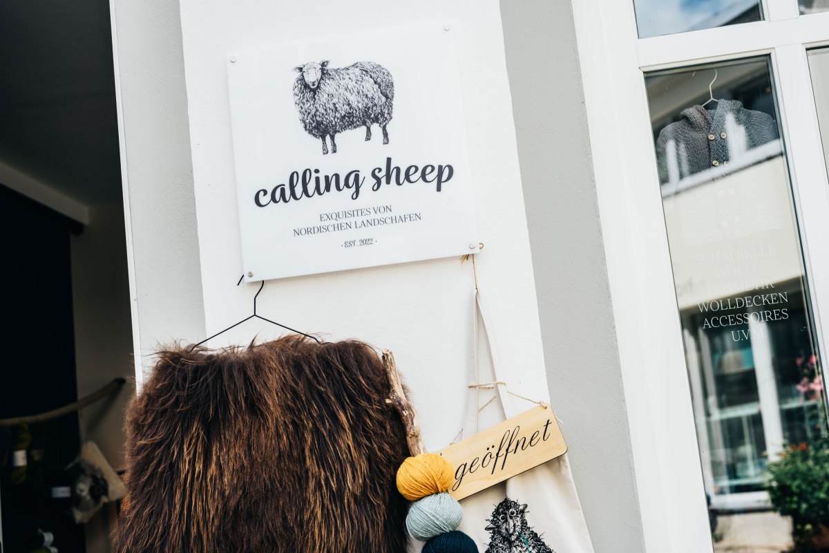 Ladengeschäft "calling sheep" // © calling sheep Ladengeschäft "calling sheep" // © calling sheep