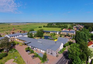 Luftaufnahme des Hotelareals // © Familien Wellness Hotel Seeklause Luftaufnahme des Hotelareals // © Familien Wellness Hotel Seeklause