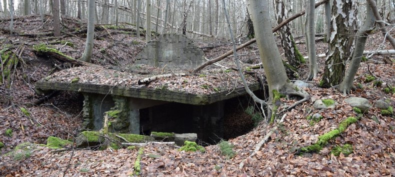 Bauliche Spuren des KZ-Au&szlig;enlagers Neubrandenburg am Standort Waldbau // &copy; Bianka B&uuml;low