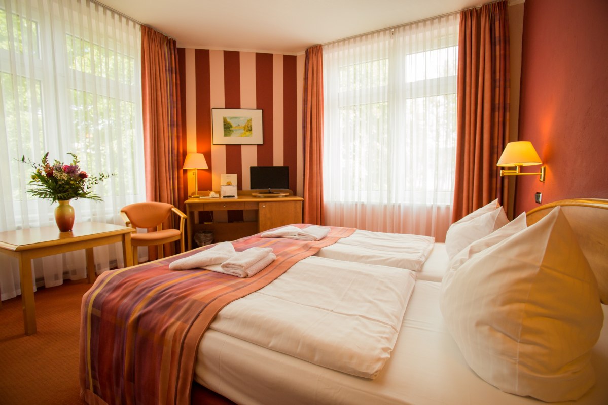Komfortables Doppelzimmer // © Residenz Hotel Graal-Müritz GmbH Komfortables Doppelzimmer // © Residenz Hotel Graal-Müritz GmbH