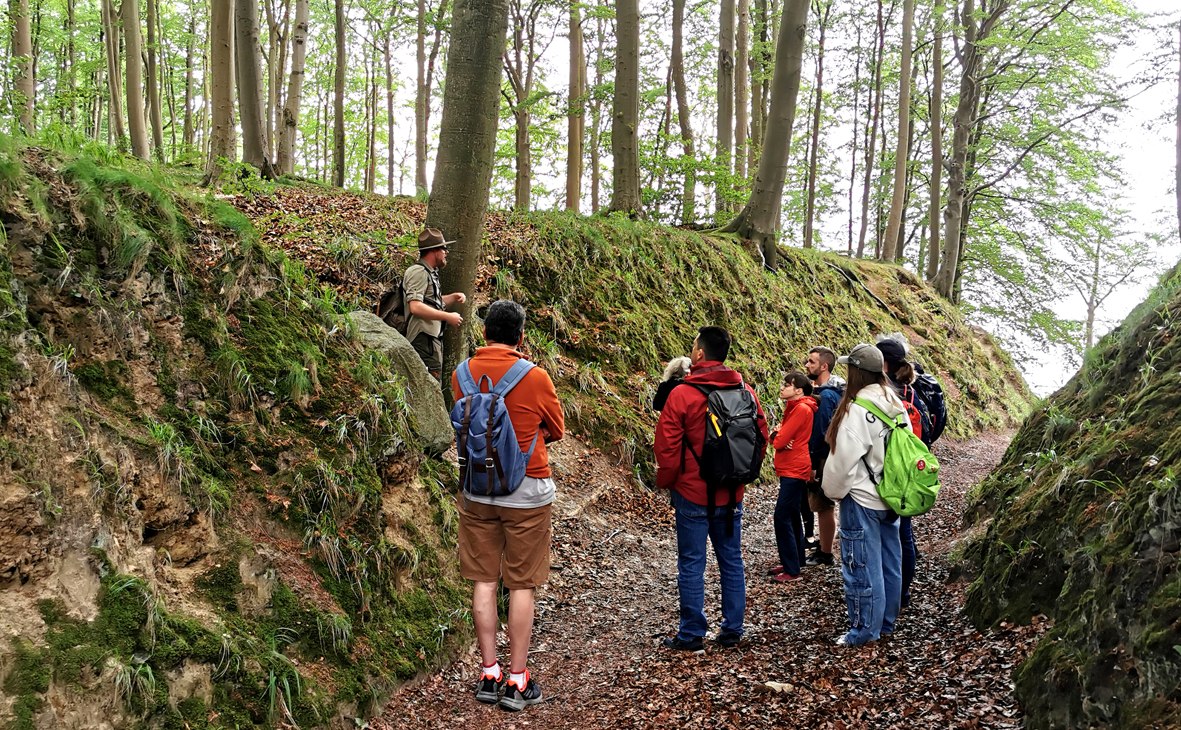 Rangerf&uuml;hrung im Biosph&auml;renreservat S&uuml;dost-R&uuml;gen - Teufelsschlucht in der Granitz, &copy; Biosph&auml;renreservat S&uuml;dost-R&uuml;gen