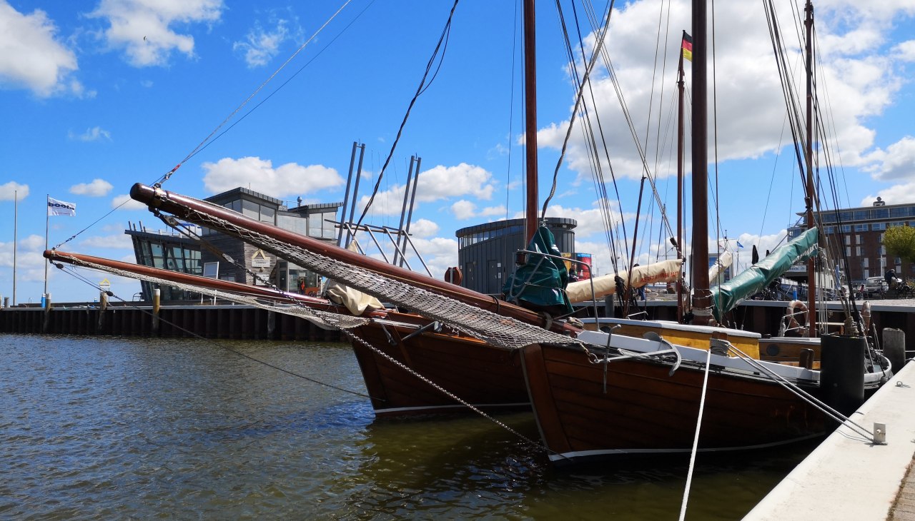 Bick auf das Steuerhaus am Stadthafen Barth, © Stadt Barth, Paszehr