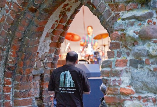 Bei den Eldenaer Jazz Evenings bildet die Klosterruine Eldena, die schon den Romantikern als Motiv diente, die reizvolle Kulisse für anspruchsvollen Jazz // © MV-T/Grundner Bei den Eldenaer Jazz Evenings bildet die Klosterruine Eldena, die schon den Romantikern als Motiv diente, die reizvolle Kulisse für anspruchsvollen Jazz // © MV-T/Grundner