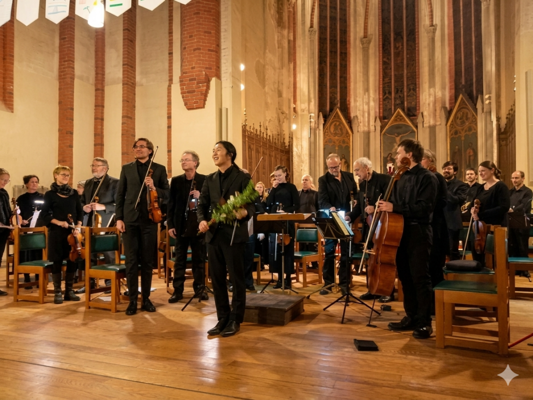 Enthusiastenorchester unter der Leitung von Yoshihiro Horie // © Enthusiastenorchester Stralsund Enthusiastenorchester unter der Leitung von Yoshihiro Horie // © Enthusiastenorchester Stralsund