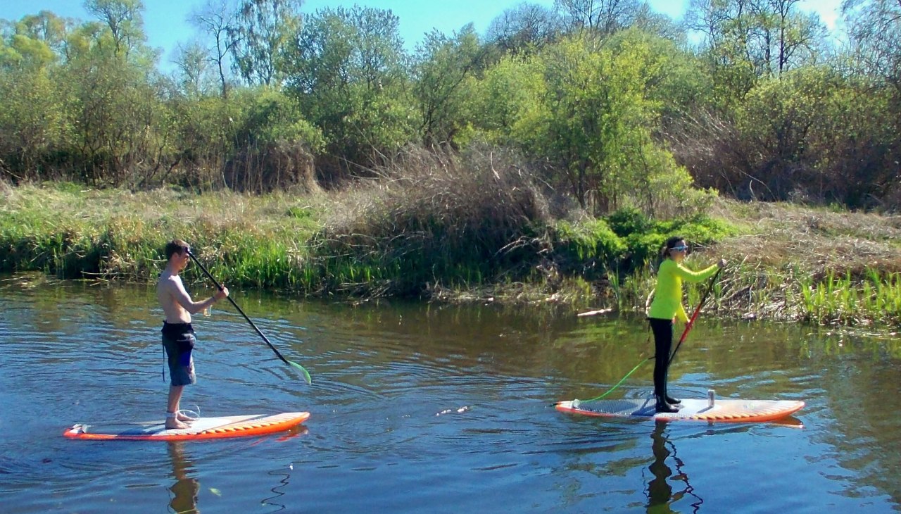 SUP - Stand up paddling, © Marlower Kanu- und Bootsverleih/Stypmann SUP - Stand up paddling, © Marlower Kanu- und Bootsverleih/Stypmann