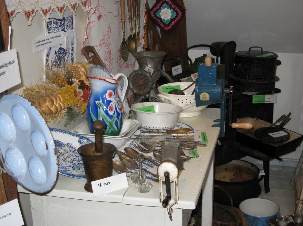 Hausrat aus alten Zeiten, © TVV-Angelika Michaelis Hausrat aus alten Zeiten, © TVV-Angelika Michaelis