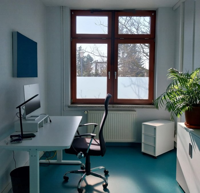 Abschließbares Tagesbüro für Remote Worker, © hubmueritz