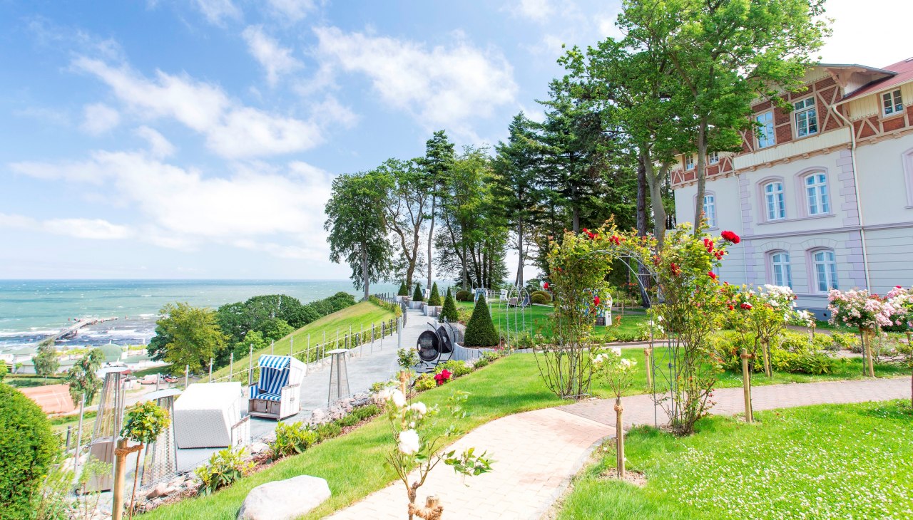 Aussicht von der Parkanlage, © Waldhotel Göhren GmbH Aussicht von der Parkanlage, © Waldhotel Göhren GmbH