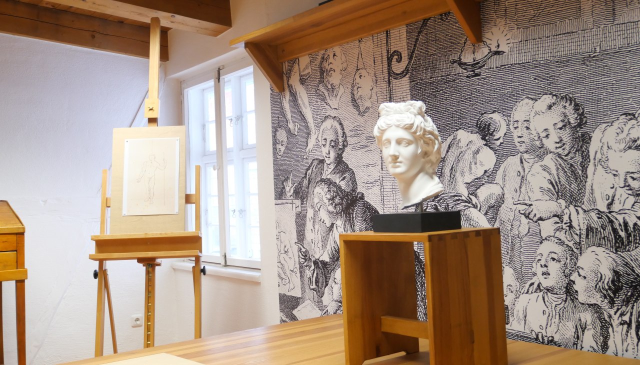 Zeichenkabinett, © Caspar-David-Friedrich-Gesellschaft e. V., ©2023 Karl Mühlbach Zeichenkabinett, © Caspar-David-Friedrich-Gesellschaft e. V., ©2023 Karl Mühlbach