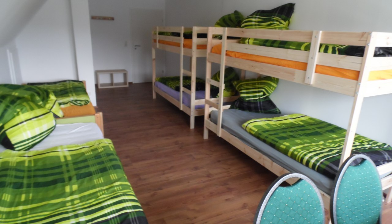 Schlafen in dem Natur- und Erlebnishof, © H. Terpstra Schlafen in dem Natur- und Erlebnishof, © H. Terpstra